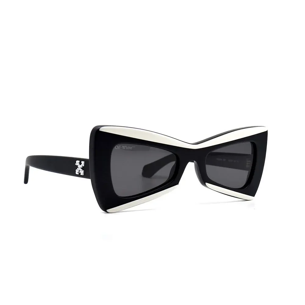 NEW! OFF-WHITE NASHVILLE OER1070 1007 BLACK/WHITE GREY AUTHENTIC SUNGLAS…